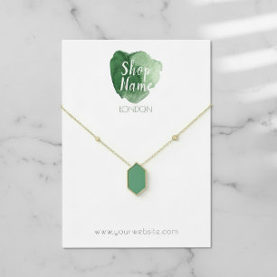 Planche de peinture verte, carte d'affichage de bi