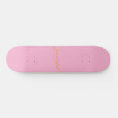 Planche de skateboard 8" (rose) (Horz)
