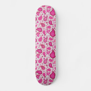 PLANCHE DE SKATEBOARD À PAISLEY ROSE BOHÈME