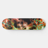 Planche de skateboard : Abstrait Orange" (Horz)