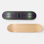 Planche de skateboard Abstraite Pastel Fractal (Horz)