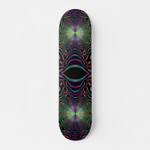 Planche de skateboard Abstraite Pastel Fractal