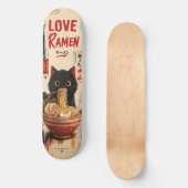 Planche de skateboard Anime Love Ramen Cat (Recto)