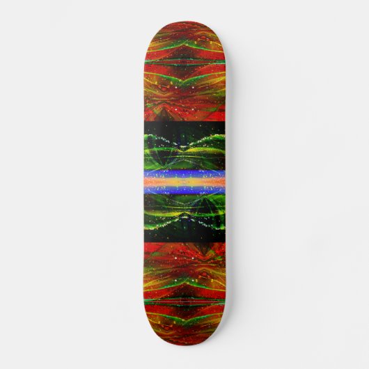 Planche de skateboard Astronomique Abstraite (Recto)