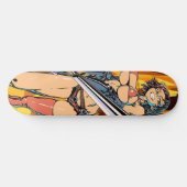 Planche de skateboard barbare (Horz)
