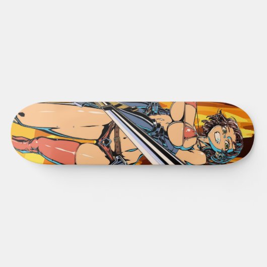 Planche de skateboard barbare (Horz)