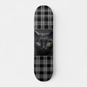 PLANCHE DE SKATEBOARD BLACK CAT (Devant)