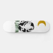 Planche de skateboard blanche Killosopher "K. Grif (Horz)