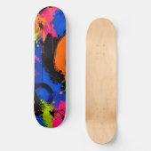 Planche de skateboard Bold Abstract Paint Splash (Recto)
