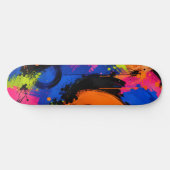 Planche de skateboard Bold Abstract Paint Splash (Horz)