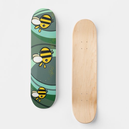 Planche de skateboard Buzzy Bees (Recto)
