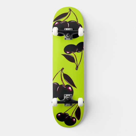 Planche de skateboard Cerises Foncées (Recto)