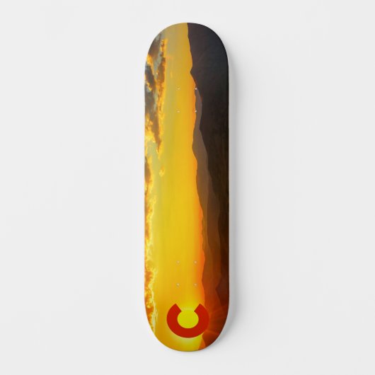 Planche de skateboard Colorado Mountain Sunset II (Recto)