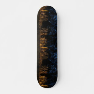Planche de skateboard d'art