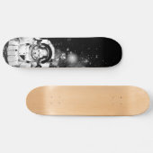 Planche De Skateboard De Chat Cosmonaut (Horz)