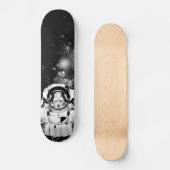 Planche De Skateboard De Chat Cosmonaut (Recto)