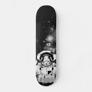 Planche De Skateboard De Chat Cosmonaut
