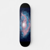 Planche de skateboard de galaxie spirale transgenr (Devant)