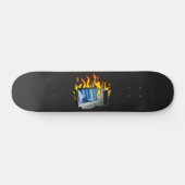 Planche de skateboard de l'ordinateur (Horz)