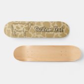 Planche de skateboard de profil de vache (Horz)