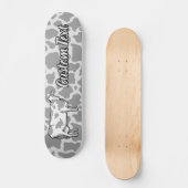 Planche de skateboard de profil de vache (Recto)
