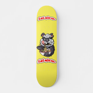 Planche de skateboard de Ramen Panda