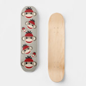 Planche de skateboard de singe de réserve (Recto)