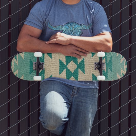 Planche de skateboard du sud-ouest, Navajo Turquoi (Extérieur 3)