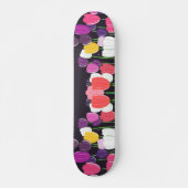 Planche de skateboard en fleur de tulipe (Devant)