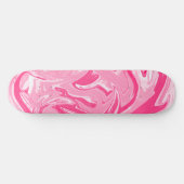 Planche de skateboard en marbre rose (Horz)