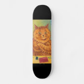 Planche de skateboard GINGER CAT LOUIS WAIN  (Recto)
