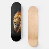 Planche de Skateboard "Golden Lion" (Recto)