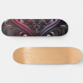 Planche de skateboard gothique Rose (Horz)