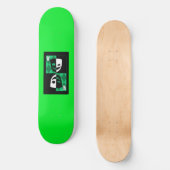 Planche de skateboard Green Wilcard (Recto)