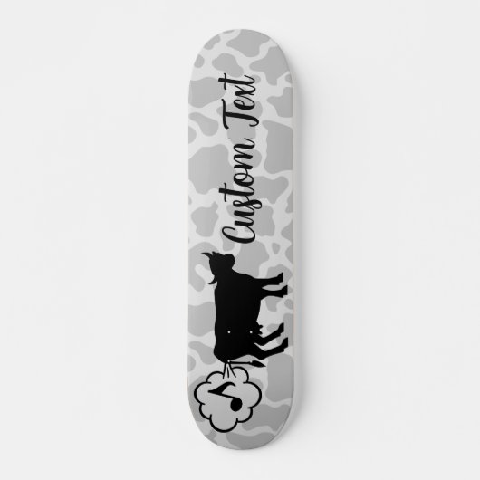 Planche De Skateboard Icon Cow Methane (Devant)