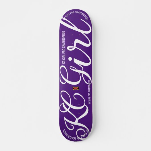 Planche de skateboard KC GIRL 7 3/4" (Devant)