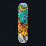 Planche de skateboard 'Koi'<br><div class="desc">Design original pour Dreck.</div>