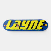 PLANCHE DE SKATEBOARD LAYNE JMT BARB 7 3/4" (Horz)