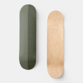 Planche de skateboard Moss Green sur mesure (Recto)