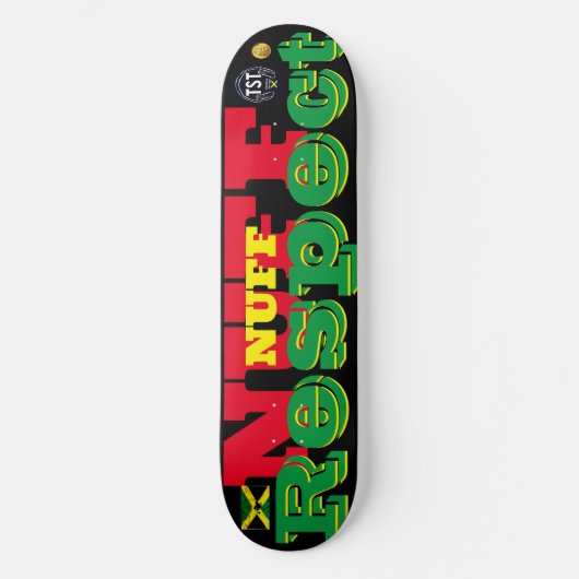 Planche de skateboard NUFF RESPECT 8 1/2" (Recto)