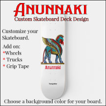 Planche De Skateboard Personnalisée Anunnaki
