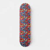 Planche de skateboard Pop Art de bande dessinée (Devant)