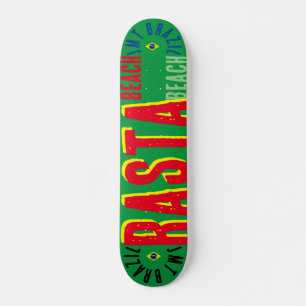 Planche de skateboard RASTA Brasil 7 3/4"