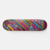 Planche de skateboard Rétro 80s & 90s – Couleurs V (Horz)