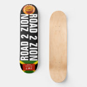 PLANCHE DE SKATEBOARD ROAD 2 ZION 8 1/4" (Recto)