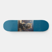 PLANCHE DE SKATEBOARD ROCKSTAR CHAT JOUANT DE LA G (Horz)