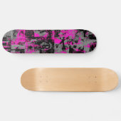 Planche de skateboard rose (Horz)