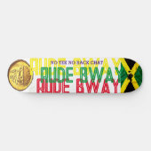 PLANCHE DE SKATEBOARD RUDE BWAY OFFICIELLE 8 1/4" (Horz)