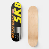 Planche de skateboard WESTCOAST SK8 8 1/2" (Recto)