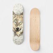 Planche de skateboard Wolf | Chef Sepia Wolf (Recto)